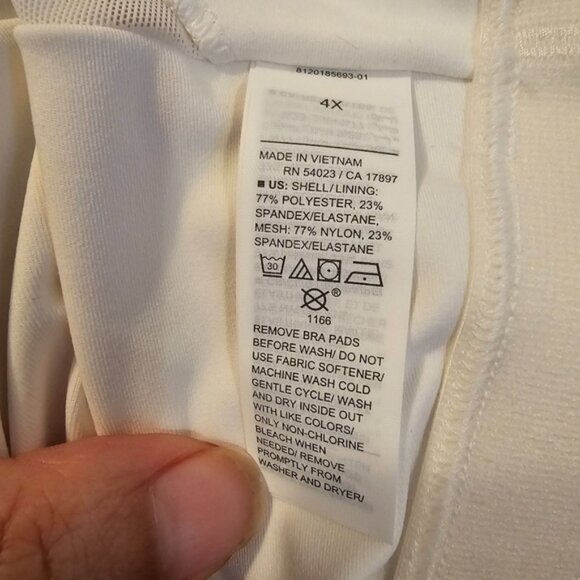 Multi-Coloured Old Navy Women's Light Support PowerSoft Longline Sports Bra - Picture 7 of 7